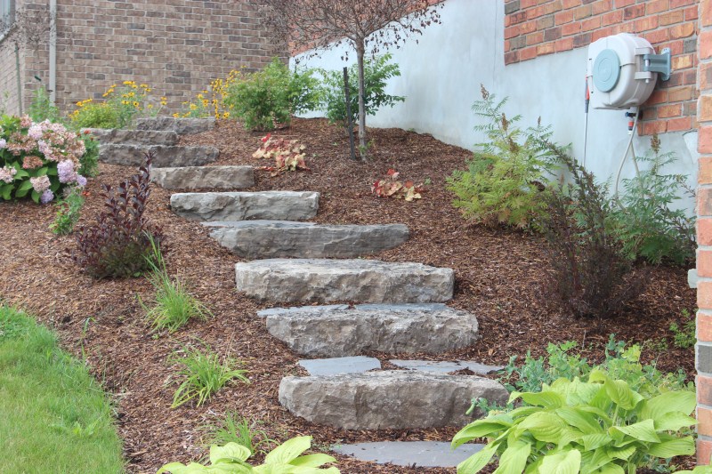 flagstone steps